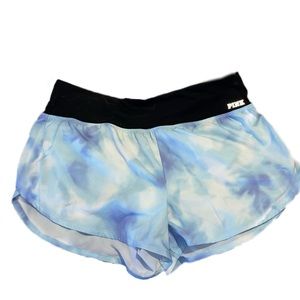 PINK Tie dye athletic shorts
